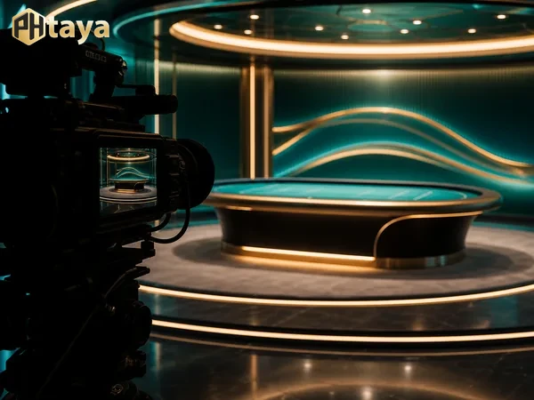 Live casino lobby preview on PHTAYA